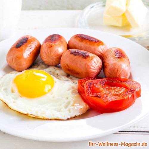 Low Carb Spiegelei mit Wüstchen