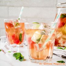 Wassermelonen-Limetten-Limonade