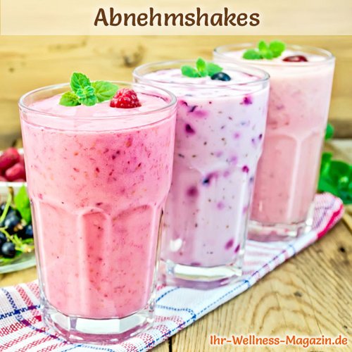 Fruchtshakes mit Eiweiß selber machen