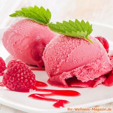 Low Carb Himbeer-Sorbet selber machen