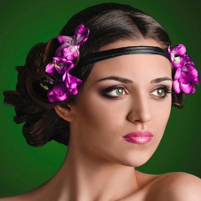 Grüne Augen schminken: Perfektes Augen-Make-up im orientalischen Look