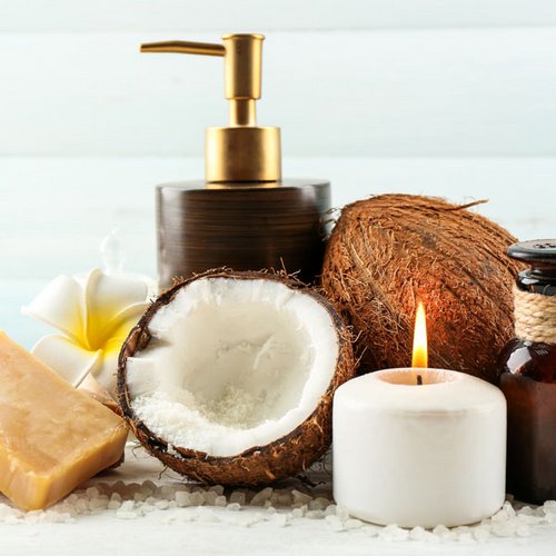 Kokosöl Shampoo zur Haarpflege