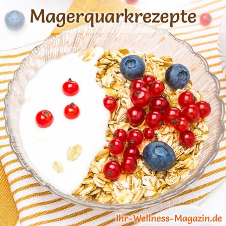 Johannisbeermüsli mit Quark