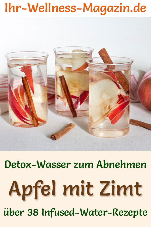 Apfel Zimt Wasser Rezept Fur Infused Water Detox Wasser
