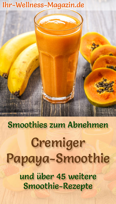 Ananas-Papaya-Saft zur Fettverbrennung