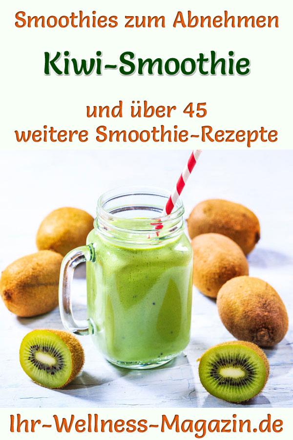 Melone und Kiwi Smoothie zur Gewichtsreduktion