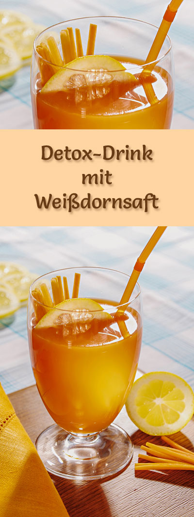 Detox-Drink mit Möhren- und Weißdornsaft - Detox-Säfte - Rezepte