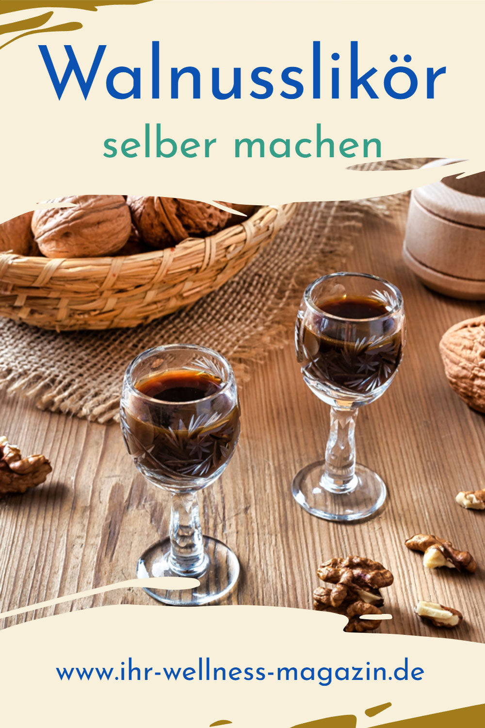 Walnusslikör selber machen - zwei einfache Rezepte