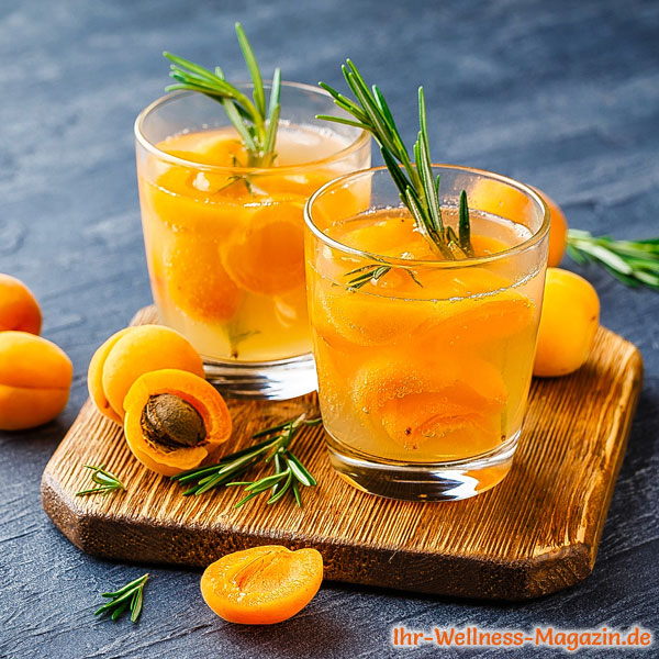 Aprikosen-Bowle - alkoholfreies Rezept