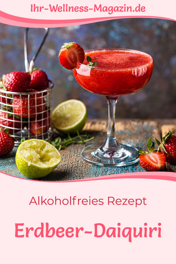 Cocktail Erdbeer Daiquiri - Rezepte Suchen