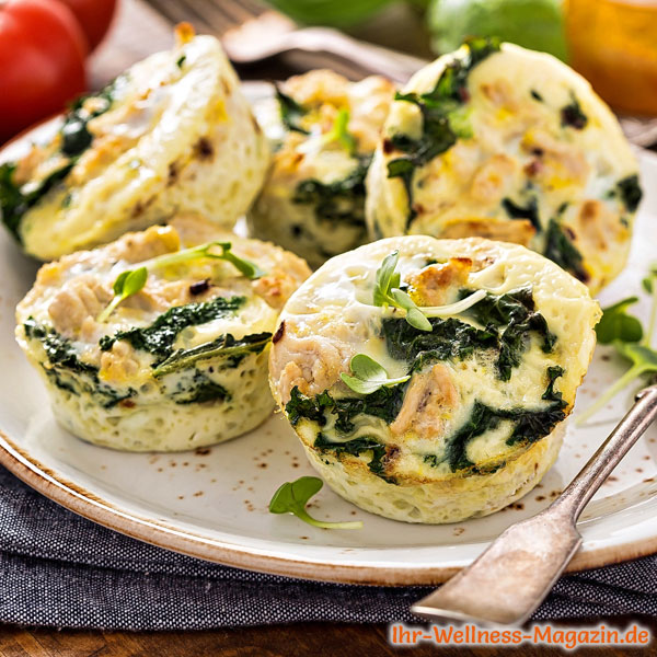 15 herzhafte ProteinMuffins gesunde LowCarbRezepte