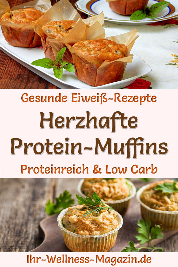 15 herzhafte ProteinMuffins gesunde LowCarbRezepte