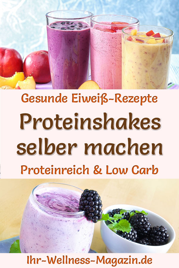 55 Proteinshakes zum Selbermachen LowCarbRezepte für Eiweißshakes zum Abnehmen