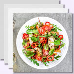 weiter zu - Eiweißreiche Salat-Rezepte​​​​​​​