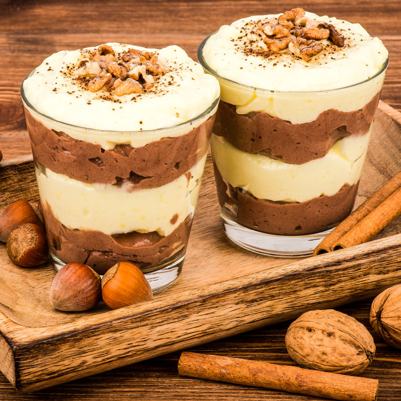 14 Rezepte für Low Carb Schoko-Desserts - gesunder Nachtisch