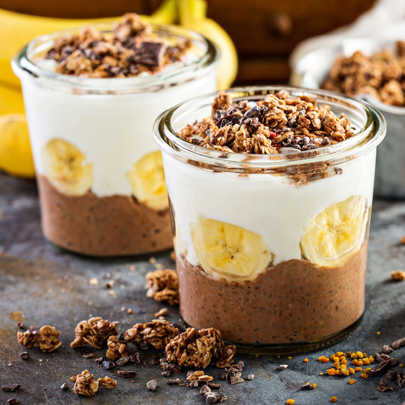 14 Rezepte für Low Carb Schoko-Desserts - gesunder Nachtisch