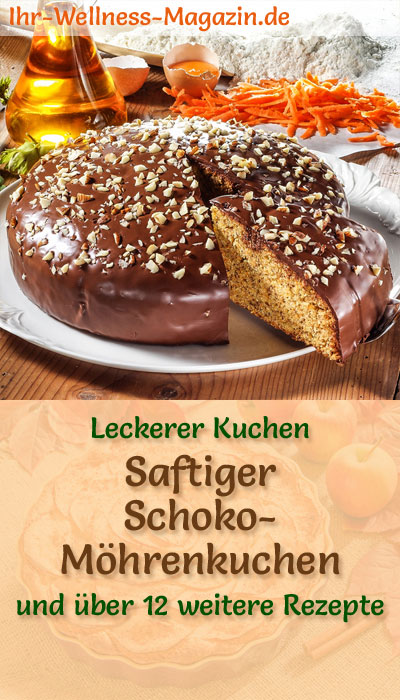 Schoko-Möhrenkuchen - Rezept