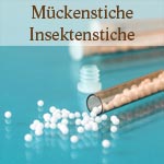 weiter zu - Homöopathie: Globuli bei Mückenstichen und Insektenstichen