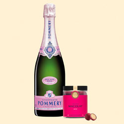 Pommery Brut Rose Royal mit Macolat Ruby